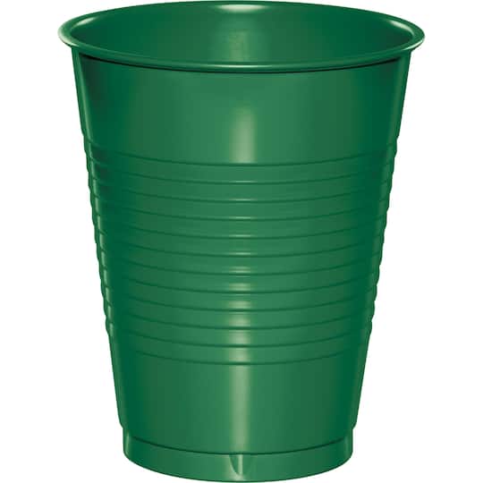 Hoffmaster 16 oz Plastic Cups, 20ct. in Green | 16 fl oz | Michaels®